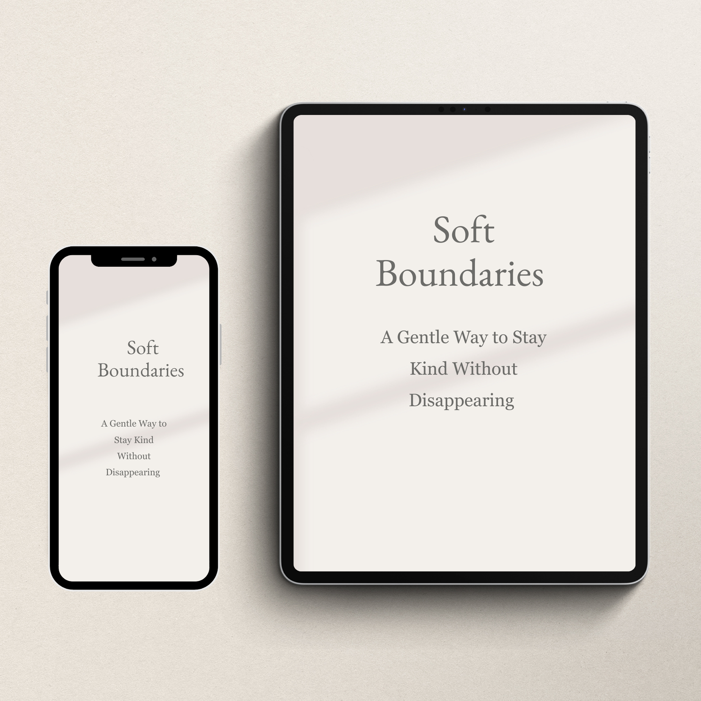 Soft Boundaries  A Gentle Way to Stay Kind Without Disappearing